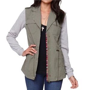 Billabong Designer’s Closet Fall Dayz Military Jacket - Size Large
